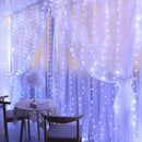 Cortina de Luz em Led com 8 Modos para Natal