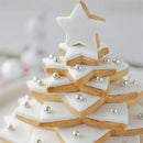 Conjunto Moldes para Biscoito de árvore de Natal 3D - 6 Peças