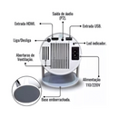 ProjeTech 4K - Projetor Portátil